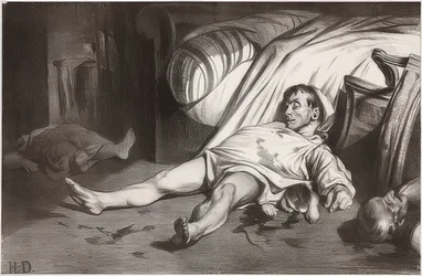 Rue Transnonain, 15. April 1834. 1834