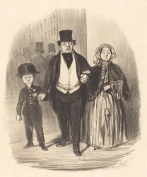 Ein junger Mann, der die Hoffnung... der Familie Badinguet ist