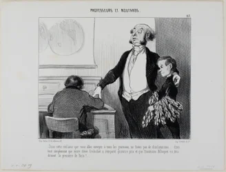 - Bitte keine Übertreibungen in diesem Artikel, der an alle Zeitungen geht. Schreiben Sie nur, dass unser Schüler Greluchot vierzehn Preise erhalten hat und dass es keinen Zweifel gibt, dass das Institut Bilboquet das beste in ganz Paris ist!, Platte 27 au