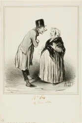 „- Nun ja, es stimmt, die Tochter von Mame Chopin hat gestern den Sohn von Durand geheiratet. Ich habe gerade mit dem jungen Mann gesprochen und nach dem, was er mir (im vollen Vertrauen) erzählt hat, muss sie vor ihm einige seltsame gehabt haben…,“ Tafel 