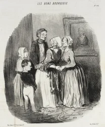 Zum Neujahr der obligatorische Besuch bei Tante Rabourdin