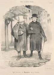 Teil der Muscadins unter dem Direktorium