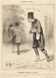 Der Sammler von Zigarrenstummeln