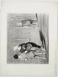 Die Badenden, Platte 15: Es ist wieder sie, eine hübsche Mode, Madame Coquardeau!