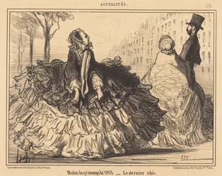 Frühlingsmoden von 1855