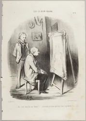 Ja, das ist tatsächlich meine verstorbene Frau!, Nummer 11 aus der Serie „Alles, was man will“ aus Le Charivari