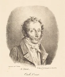 Büste von Carle Vernet