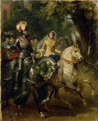 Kavalkade, um 1842