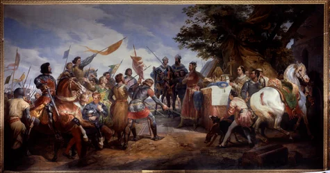 Französisch-Englischer Krieg (1202-1214): Die Schlacht von Bouvines am 27.07.1214