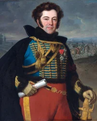 Porträt von Auguste-Frederic Bonamour, Marquis de Talhouet (1788-1842)
