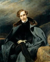 Porträt des Fürsten Alexander Iwanowitsch Barjatinski 1815-1879, 1837