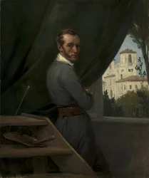 Selbstporträt in Rom