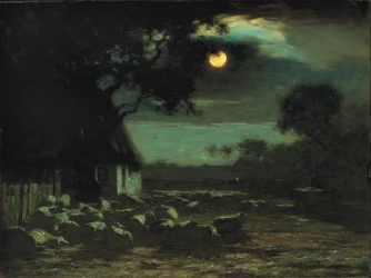 Schafhof, Mondlicht