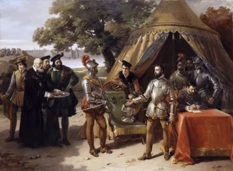 Die Belagerung von Thionville, 23. Juni 1558