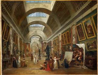 Projekt zur Umgestaltung der Großen Galerie des Louvre