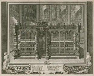 Ein stattliches Denkmal zum Gedenken an König Heinrich VII. und seine Königin