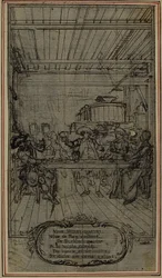 Studie für Vignette-Frontispiz von Colle