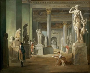La salle des Saisons im Louvre