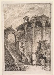 Les Soirées de Rome: Le Temple Antique
