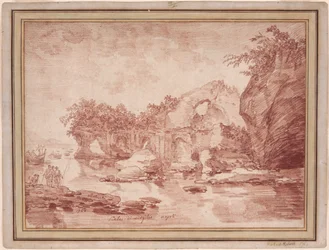 Ruinen am Meer bei Neapel: die „Scola di Virgilio“