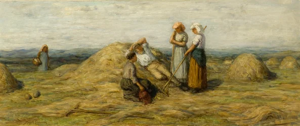 Heuarbeiter, 19. Jahrhundert