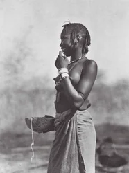 Afrika: Eliri-Mädchen aus den Bergen von Dar Nuba