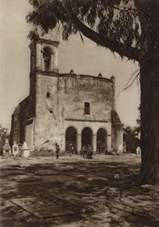 Mexiko: Amecameca, Kapelle "Guadalupe" auf dem Heiligen Berg