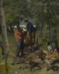 Nach der Jagd