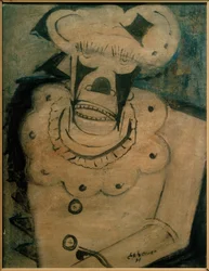 Trauriger Clown