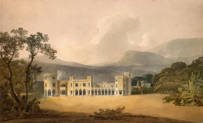 Gartenfront von Shanbally Castle, County Tipperary