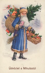 Ungarische Weihnachtskarte