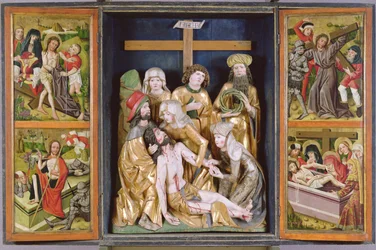 Passionsaltar, Janosret, 1480-90