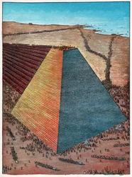 Pyramide von Cheops (Gravur)
