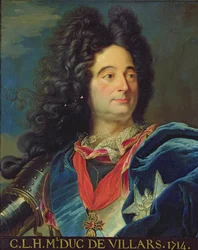 Porträt von Louis-Claude-Hector (1652-1734) Herzog von Villars, 1714