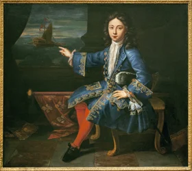 Porträt des Grafen von Toulouse (1678-1737)
