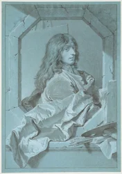 Porträt des Malers Sébastien Bourdon