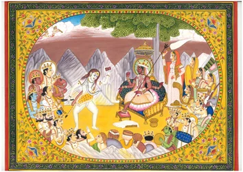 Göttliche Hindu Versammlung