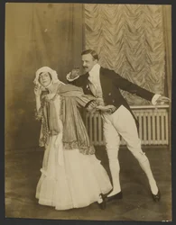 Aristokratisches Ballett (Graf Lalongue mit Baronin E. Rosin)