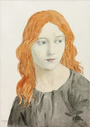 Rothaariges Mädchen