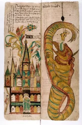 Walhall und die Midgardschlange, 1680