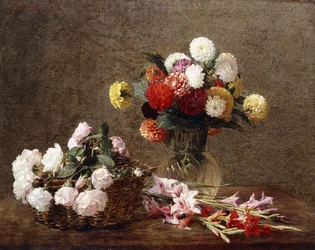 Dahlien, 1896