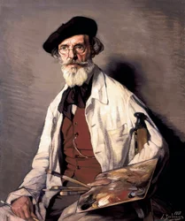 Porträt des Malers Pablo Uranga (1861-1934)