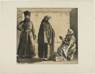 Szenen aus dem russischen Volksleben