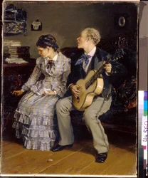 Rücksichtlose Romanze von Ilarion Mikhailovich Pryanishnikov