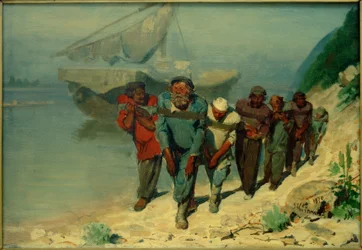 Studie zu Die Wolgatreidler