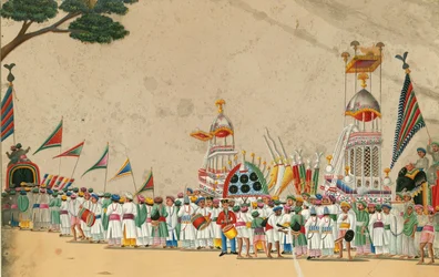 Festumzug, ca. 1800