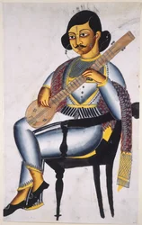 Ein bengalischer Musiker