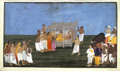 Add Or 4356 Brahmanen-Zeremonie, Illustration aus 