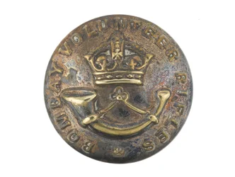 Knopf, Bombay Volunteer Rifles, vor 1901