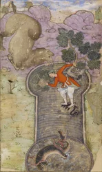 Illustration aus "Anv?r-i Suhayl?"